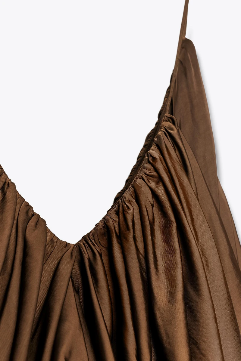 TOP DRAPÉ SATINÉ ZW COLLECTION