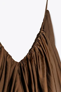 TOP DRAPÉ SATINÉ ZW COLLECTION