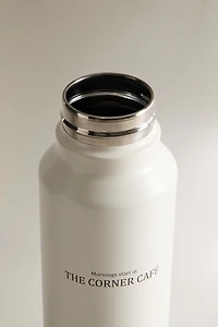 "THE CORNER CAFÉ" STAINLESS bottle
