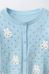 MIFFY™ MERCIS BV © EMBROIDERED CARDIGAN