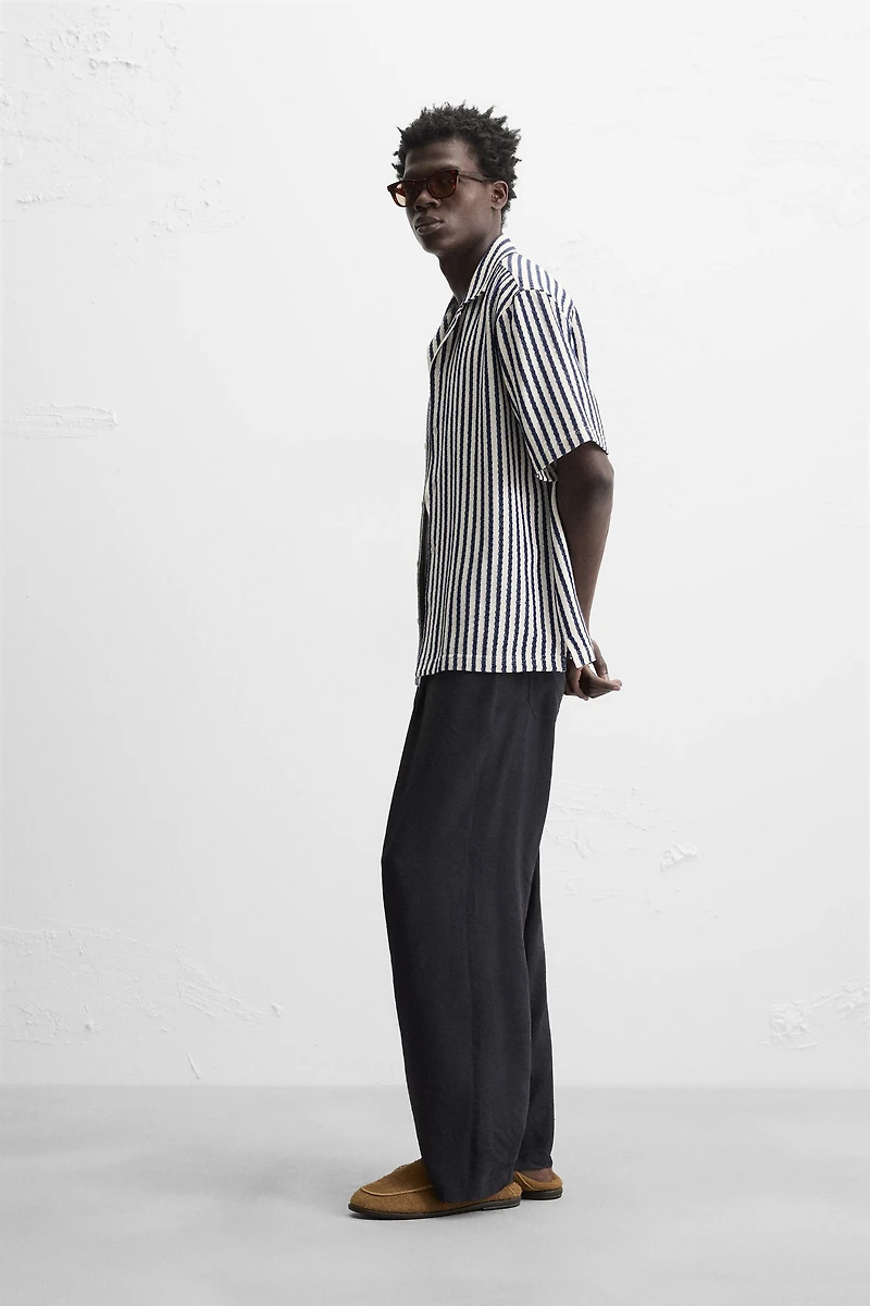 GEOMETRIC JACQUARD SHIRT