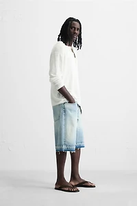 BERMUDA DENIM AMPLE