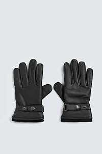ADJUSTABLE LEATHER GLOVES