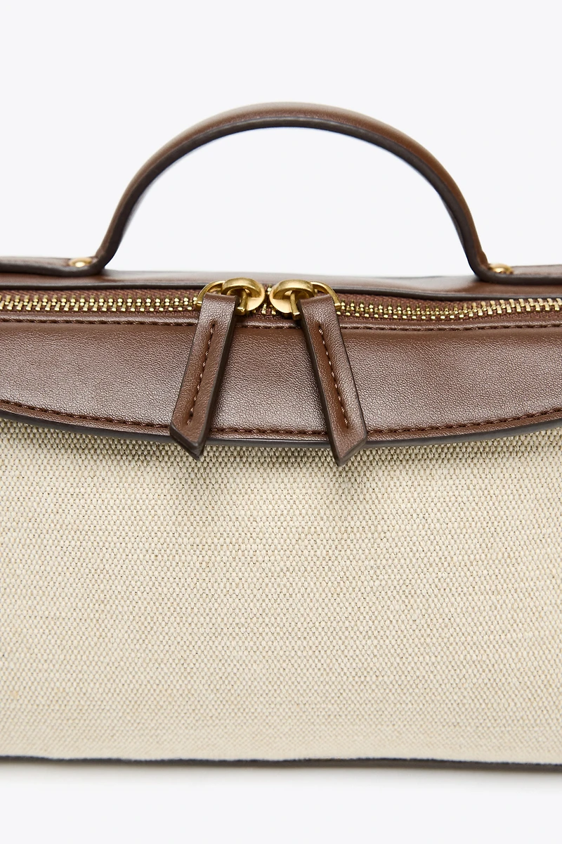 OBLONG CANVAS CITY BAG