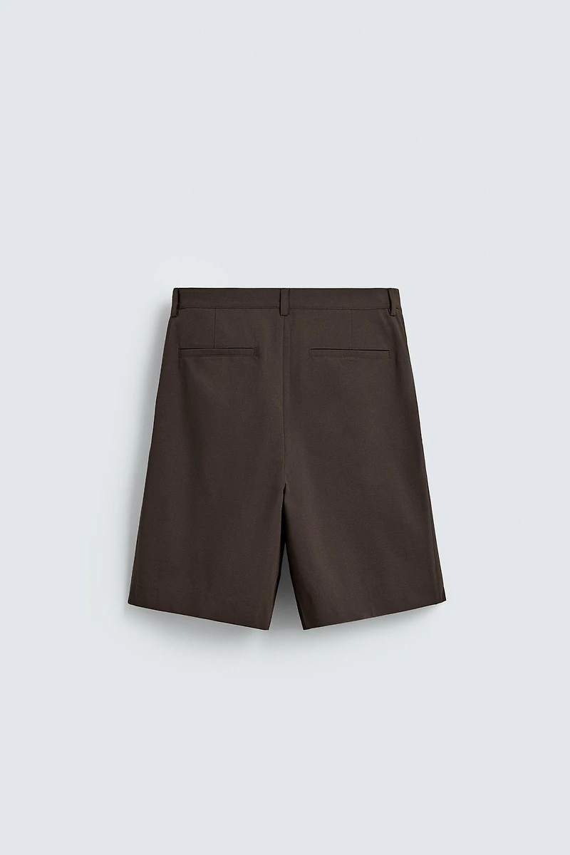 BERMUDA RELAXED FIT PLIS