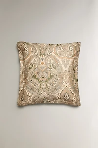 TAIE D’OREILLER COTON SATIN PAISLEY (300 FILS)