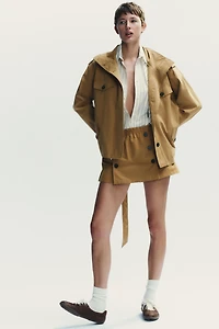 JUPE-CULOTTE BOUTONS