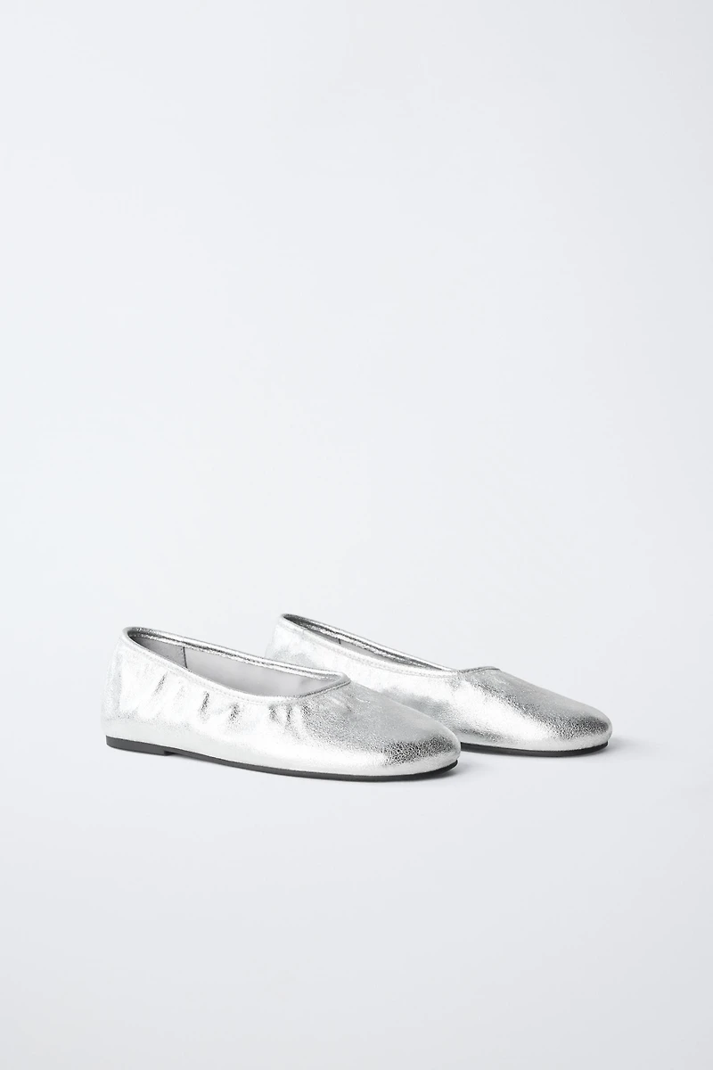 BALLERINES MÉTALLISÉES