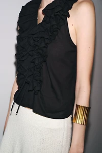 ZW COLLECTION RUFFLED TOP