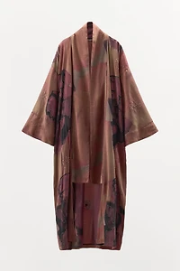 LIMITED EDITION BEADED PRINT KIMONO