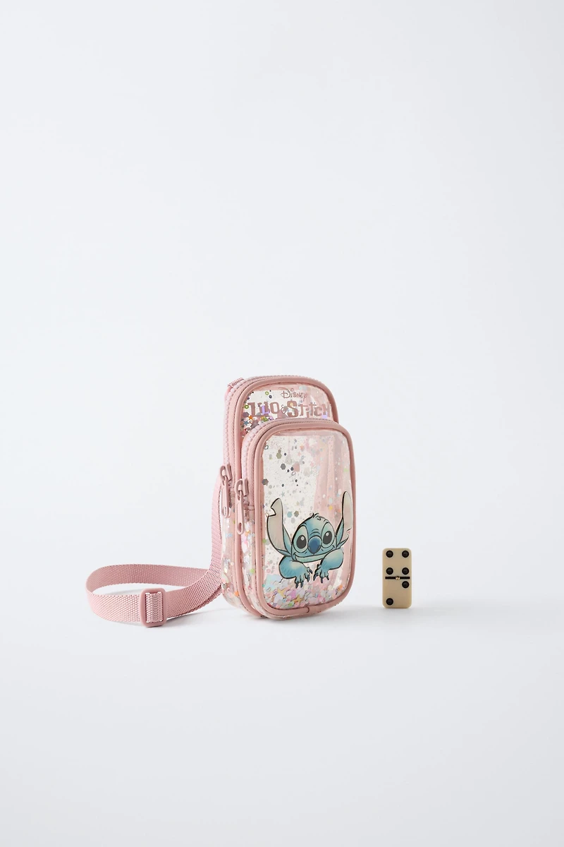 LILO & STITCH © DISNEY GLITTER CELL PHONE BAG
