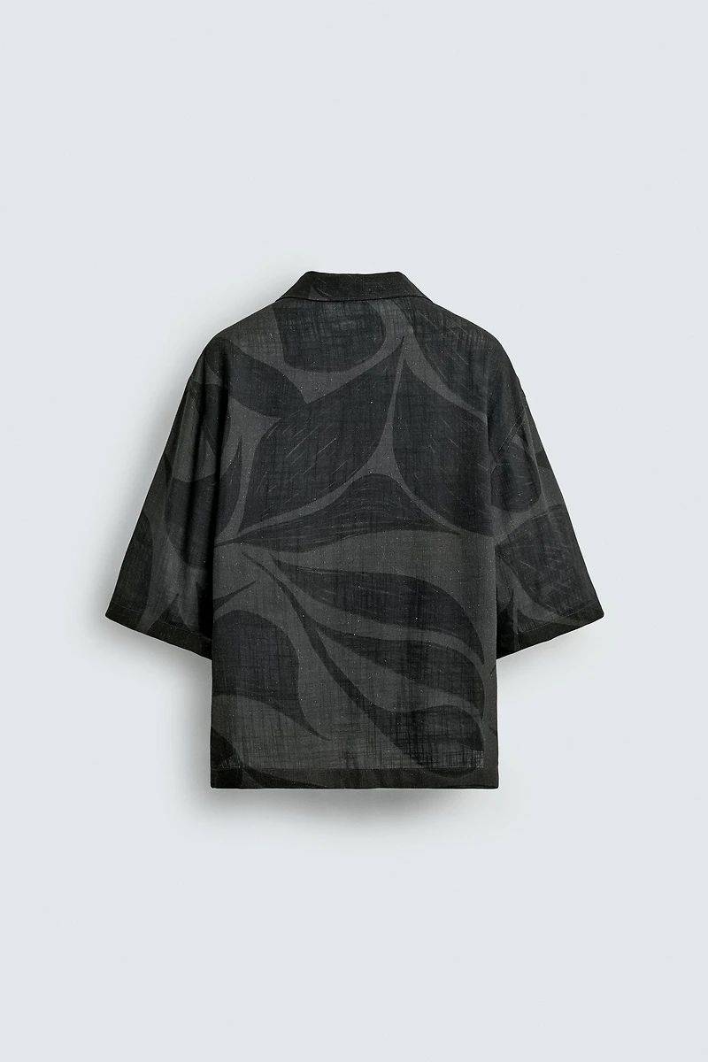 CHEMISE VISCOSE - LIN