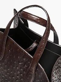 Mini-sac MD ICON en cuir texturé