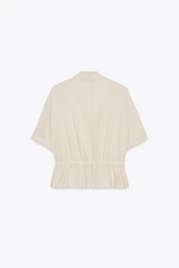 LINEN SAFARI SHIRT