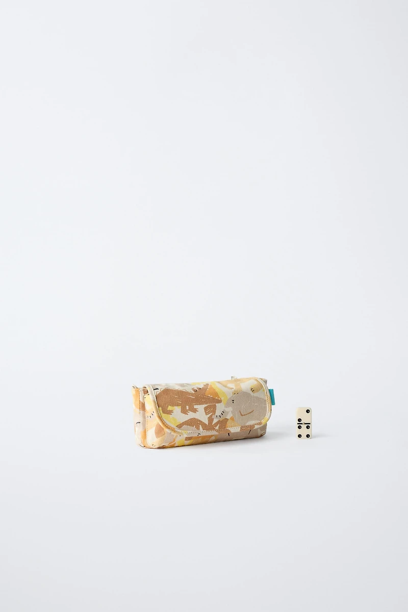 ANIMAL PRINT PENCIL CASE