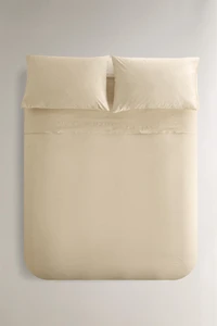STRIPED PRINT DUVET COVER