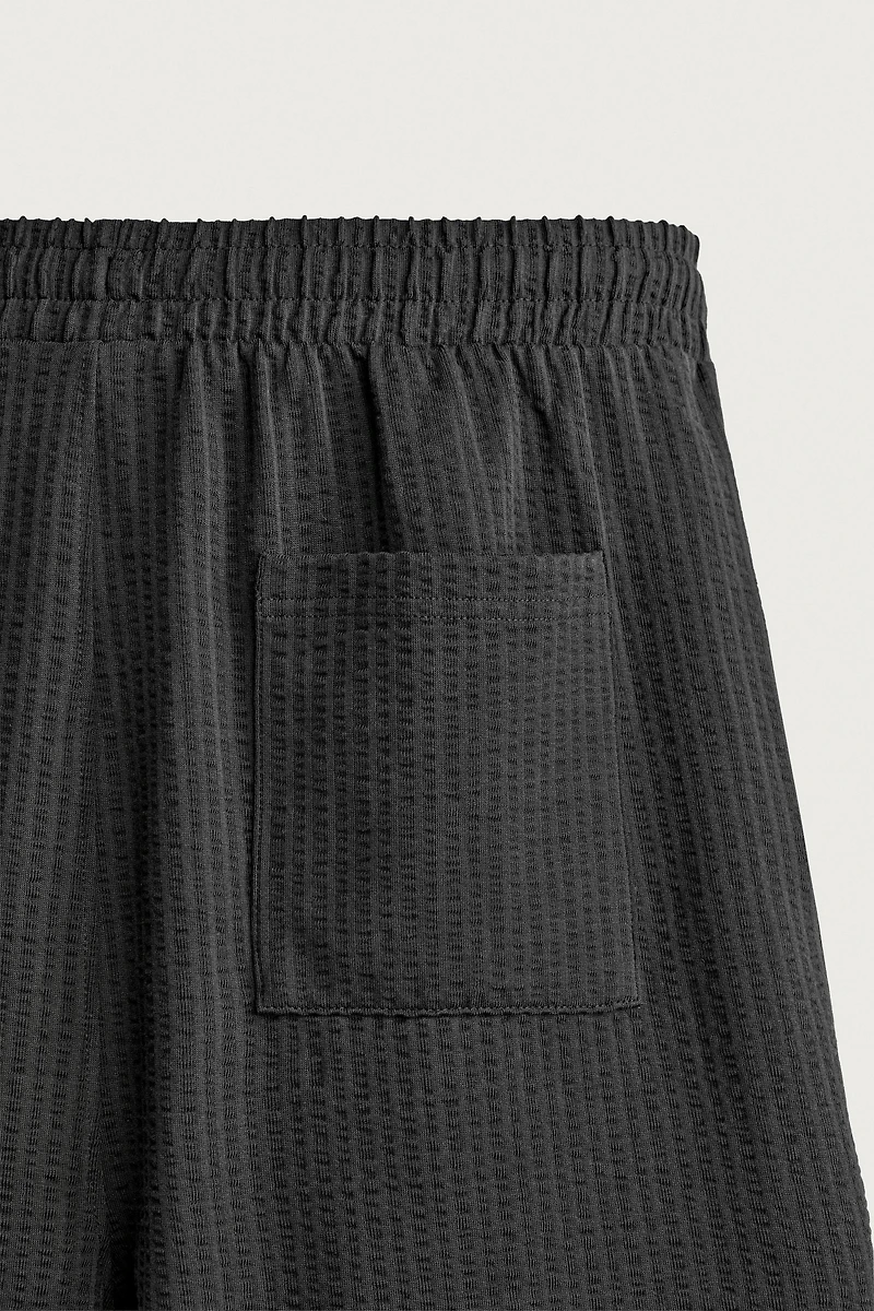 COMFORT SEERSUCKER REGULAR FIT SHORTS