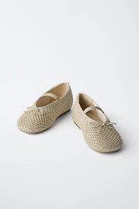 CROCHET BALLET FLATS