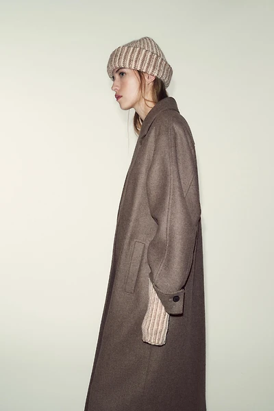 COMBINATION KNIT BEANIE