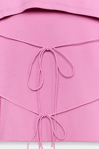 BACKLESS TIE TOP