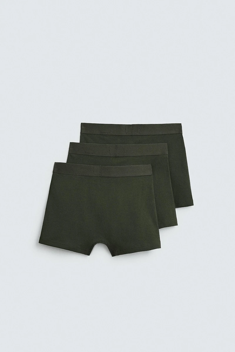 3-PACK BASIC BOXERS