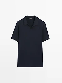 Polo 100 % coton à manches courtes