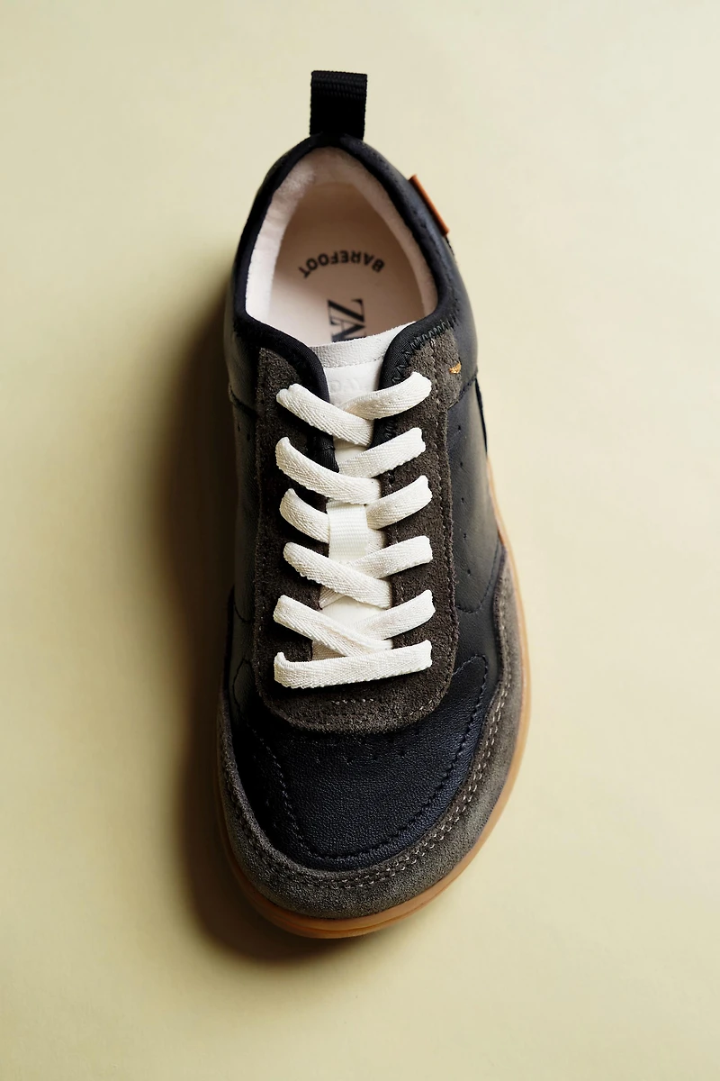 BAREFOOT LEATHER SNEAKERS