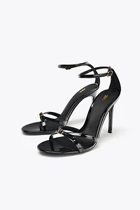 SANDALES À TALONS HAUTS ET BOUCLE