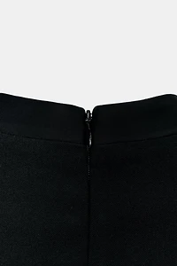 SHORT DRESS WITH SHOULDER PADS ZW COLLECTION LIMITED EDITION