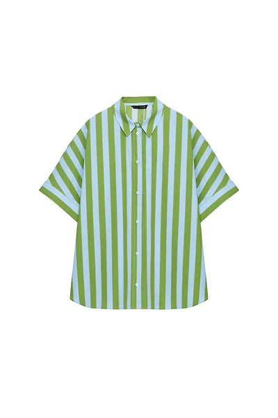 CHEMISE OVERSIZE À RAYURES