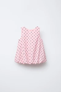 POLKA DOT PRINTED BALLOON TOP