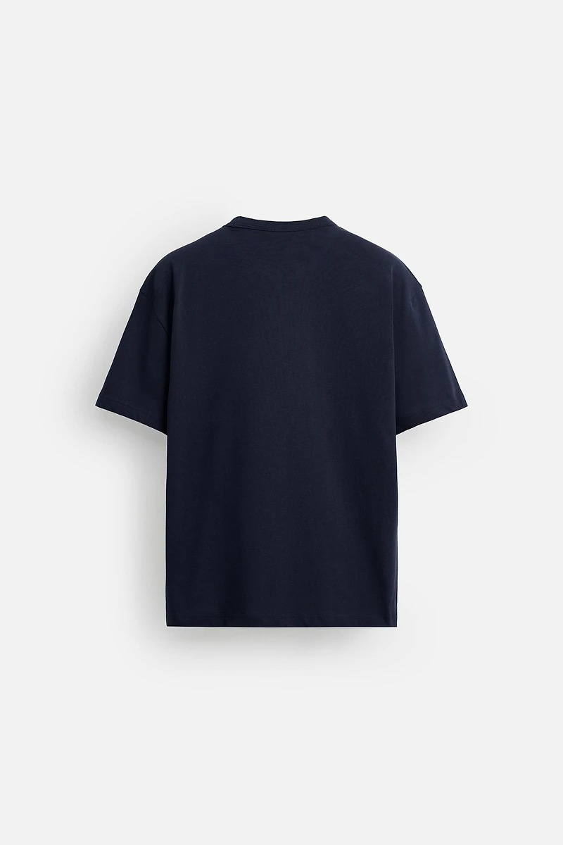 HEAVYWEIGHT BASIC RIBBED T-SHIRT
