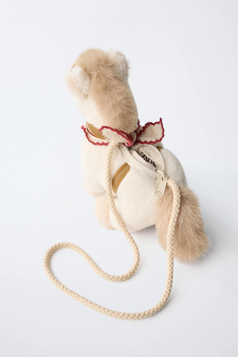 SAC CHEVAL À EFFET FOURRURE