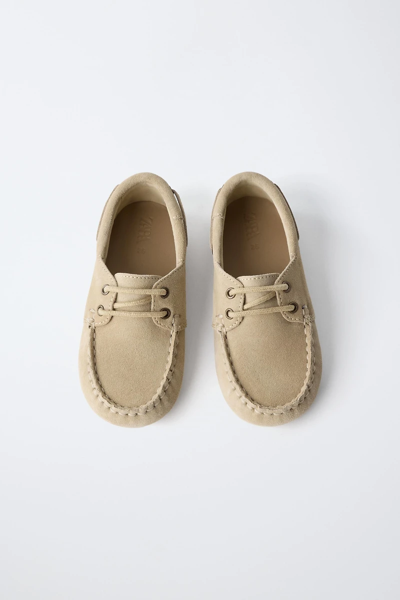 CHAUSSURES BATEAU EN CUIR