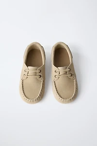 CHAUSSURES BATEAU EN CUIR