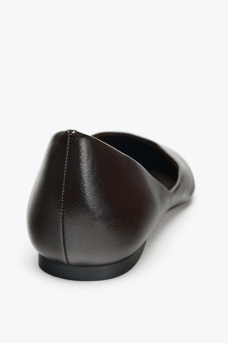 POINTED TOE FLATS