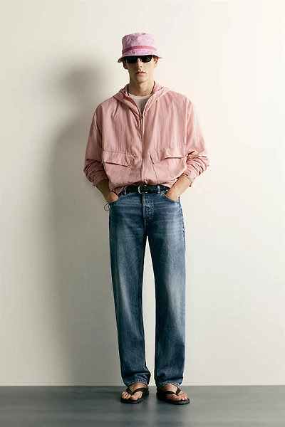 CROPPED FIT TECHNICAL JACKET