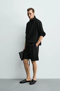 RELAXED FIT TEXTURED T-SHIRT