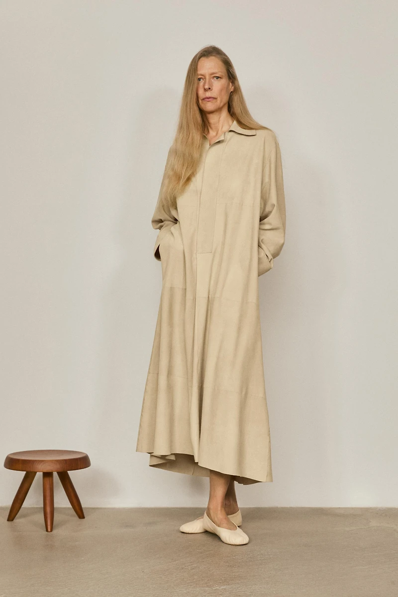 Tunique en cuir et daim - LIMITED EDITION