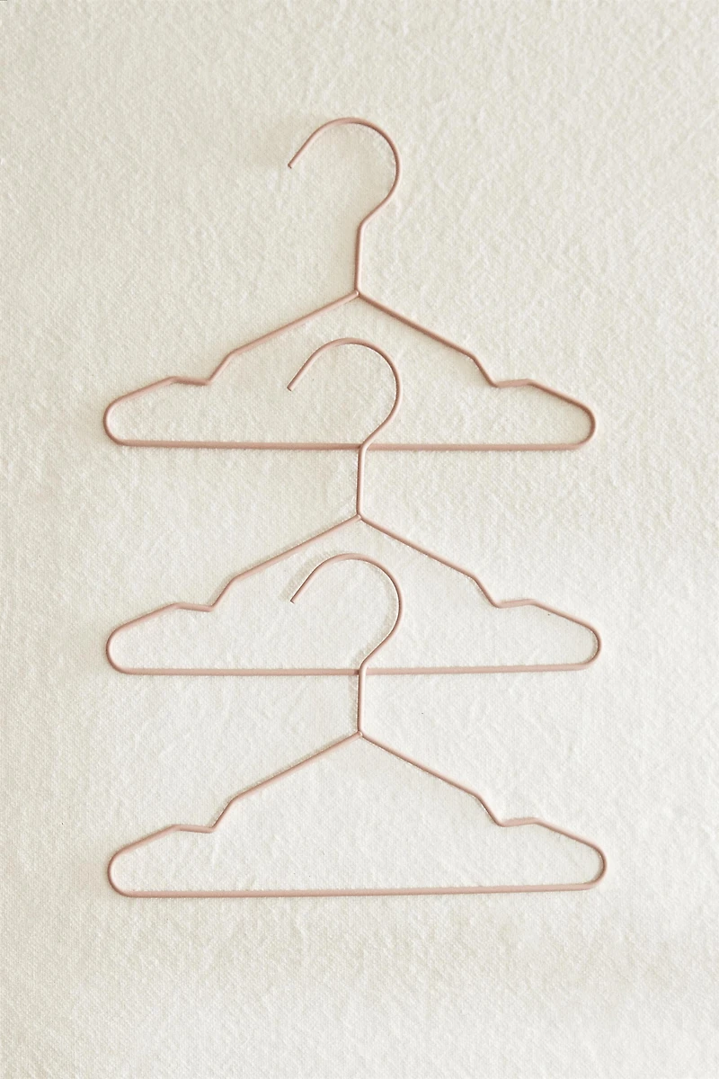 PACK OF RUBBERIZED BABY HANGERS (PACK 6)