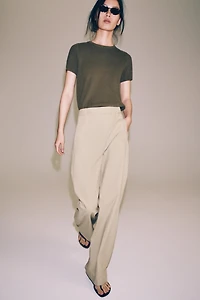ZW COLLECTION POPLIN PANTS