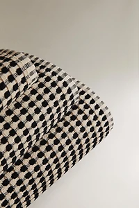 SERVIETTE DE BAIN COTON TEXTURÉ
