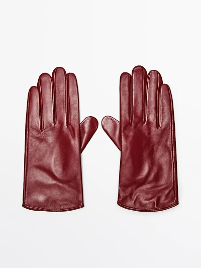 Gants en cuir nappa