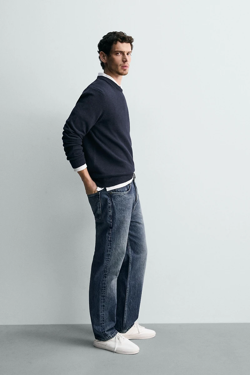 PULL REGULAR FIT COTON-LIN