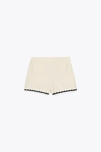 EMBROIDERED SHORTS