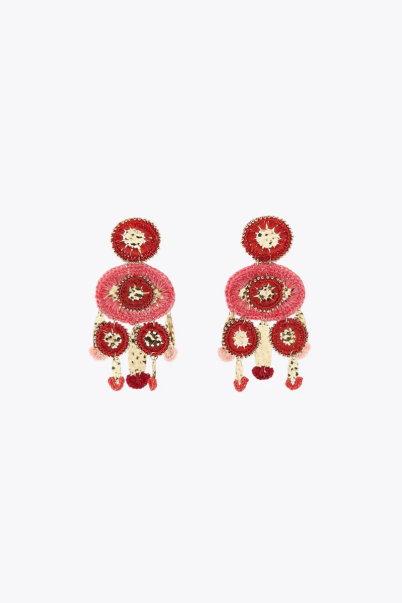 BOUCLES D'OREILLES CROCHET COMBINÉES