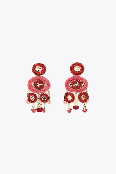 COMBINED CROCHET EARRINGS