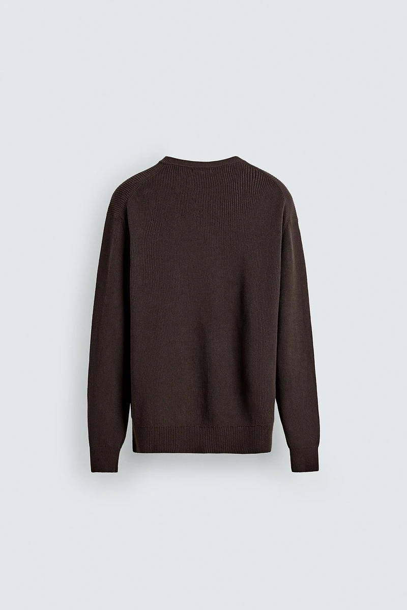 PULL EN MAILLE PERLÉE