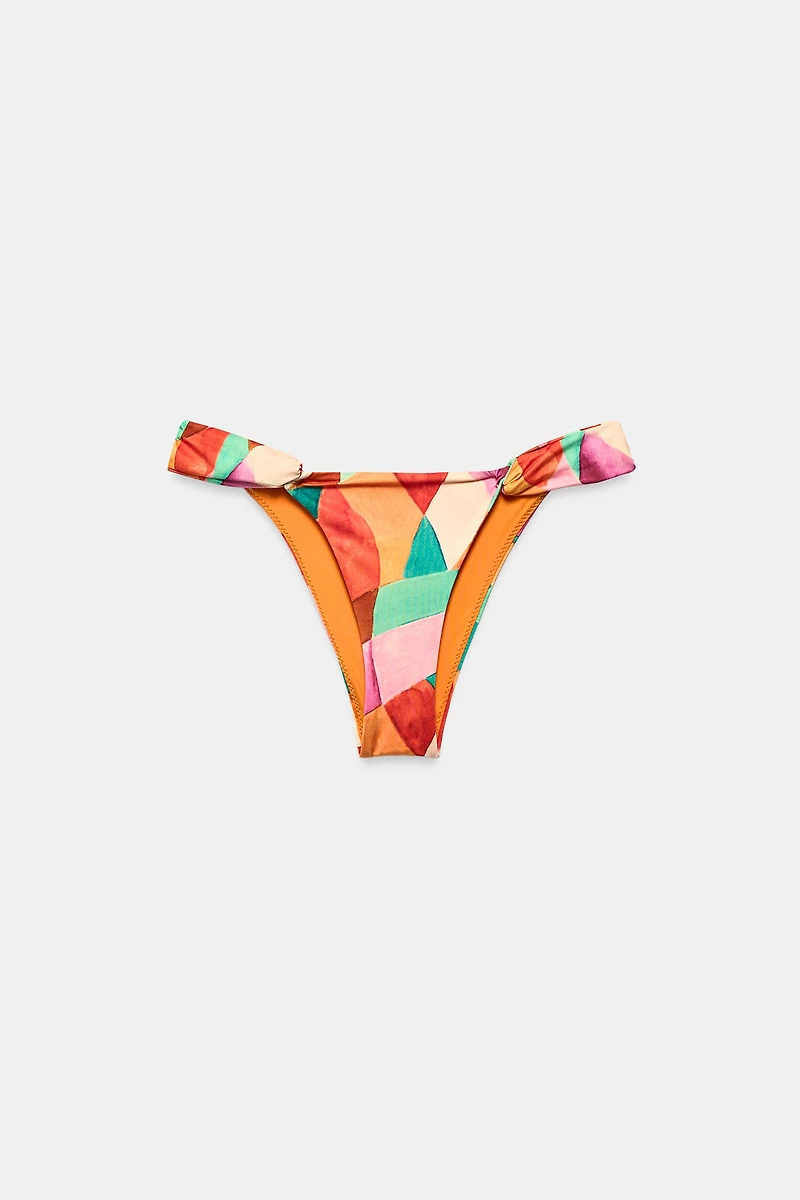 PRINTED BIKINI BOTTOMS