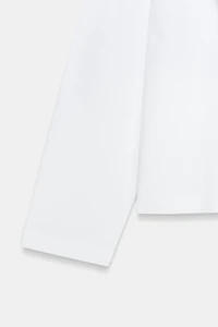 T-SHIRT COTON ÉPAIS À NŒUDS